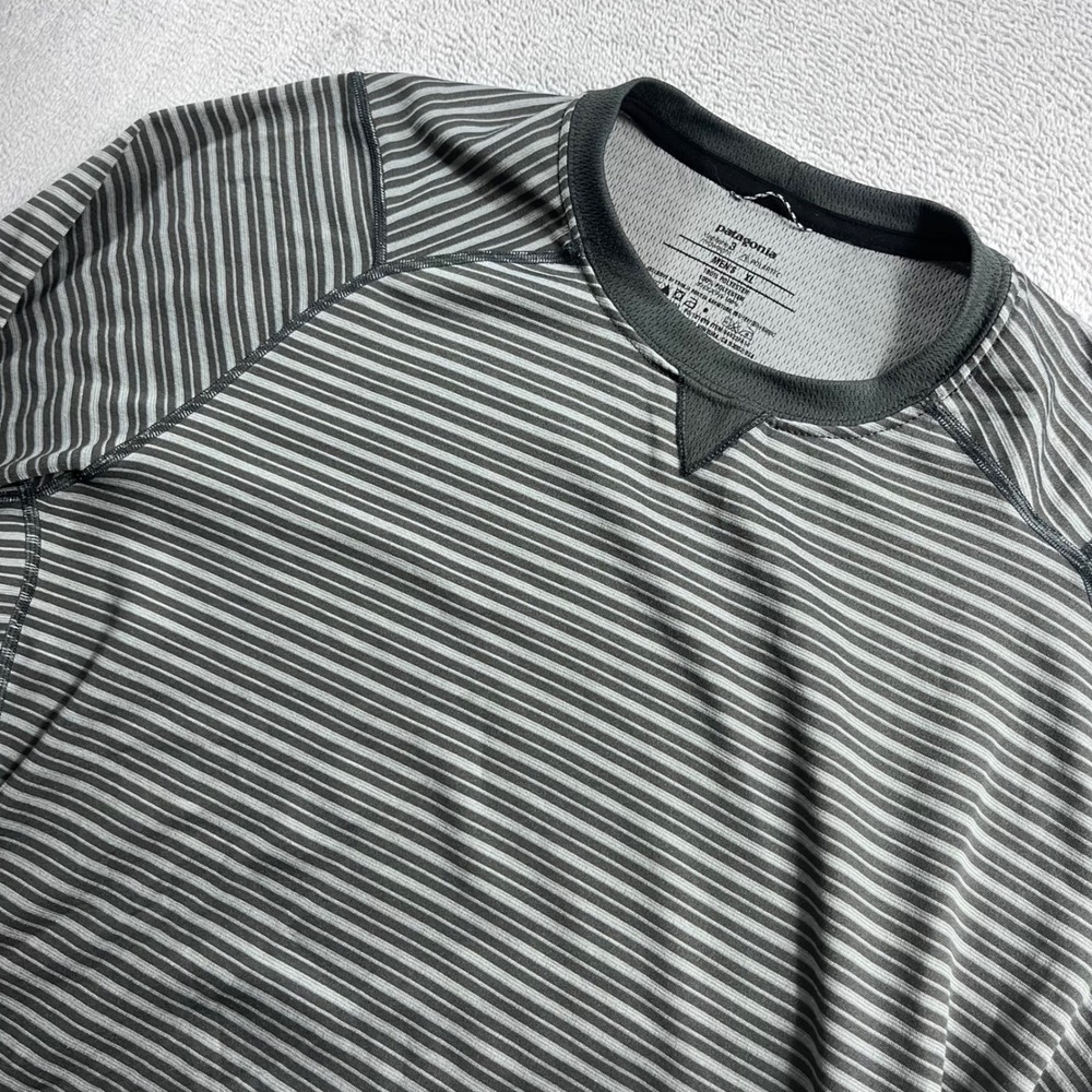 Patagonia Capilene 3 Midweight Polartec Striped Base Layer Mens XL 44422FA14